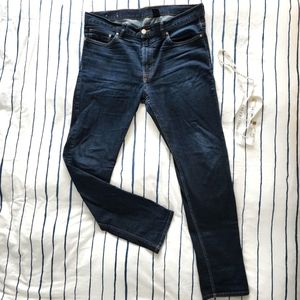 H&M man slim dark blue jeans